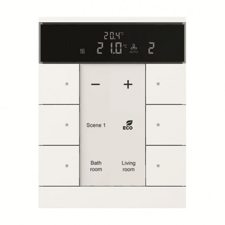 2CKA006330A0042 SBR/U6.0.1-884 NIESSEN Termostato Tenton maestro, 6 can. Blmate