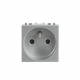 2CLA228700N1301 N2287 PL NIESSEN B.enchufe 2P+T frances p.inf. PL