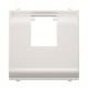 2CLA221650N1101 N2216.5 BL NIESSEN Tapa inclinada 1 soporte sin persiana BL