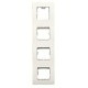 2CLA227400A1101 2274 BA NIESSEN PLACA 4 VENT. VERTICAL S/G