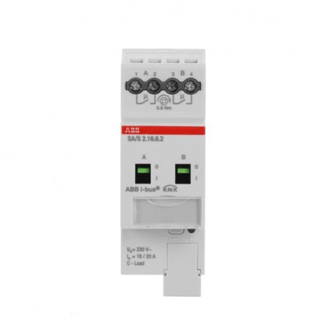 2CDG110269R0011 SA/S 2.16.6.2 NIESSEN Act.detec.corr.,2 can.,16/20AX,Cargas-C