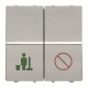 2CLA224450N1301 N2244.5 PL NIESSEN Interr. serv./no molestar PL