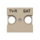 2CLA225010N1901 N2250.1 CV NIESSEN Tapa toma TV-R/SAT CV