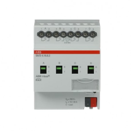 2CDG110270R0011 SA/S 4.16.6.2 NIESSEN Act.detec.corr.,4 can.,16/20AX,Cargas-C