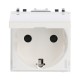 2CLA228810N1101 N2288.1 BL NIESSEN N2288.1 BL presa Schuko w / coperchio 2M