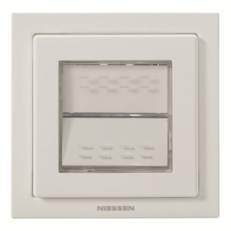 2CLA300200N1101 N3002 BL NIESSEN INT / CONM. IP55 INCASSO ZENIT BL
