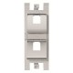 2CLA101650T1301 T1016.5 PL NIESSEN Suporte de 45º para 2x RJ45 sem pers. PL