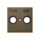 2CLA855010A1201 8550.1 OE NIESSEN Cap socket TV-R / SAT-OE