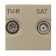 2CLA225170N1901 N2251.7 CV NIESSEN Toma TV-R/SAT CV