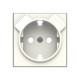 2CLA858840A1101 8588.4 BL NIESSEN Tapa BE Schuko + cargador USB A+C BL