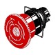 A22EL-M-24A-02 A22E7010M 151036 OMRON Emergency stop push-button, illuminated, 40 mm diameter, push-lock/unl..