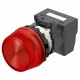 M22N-BP-TRA-RC-P A2265038C 672577 OMRON M22N-Anzeige, Kunststoff gespritzt, rot, rot, 24V, Push-in