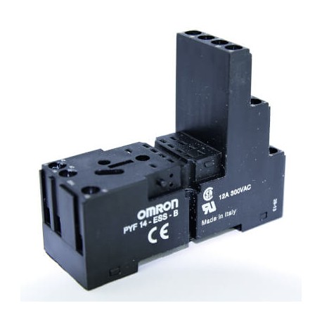 PYF14-ESS-B AA056194F PYF14ESSB,1 OMRON Conector, com terminais commune, NC e NA nos terminais superiores e ..
