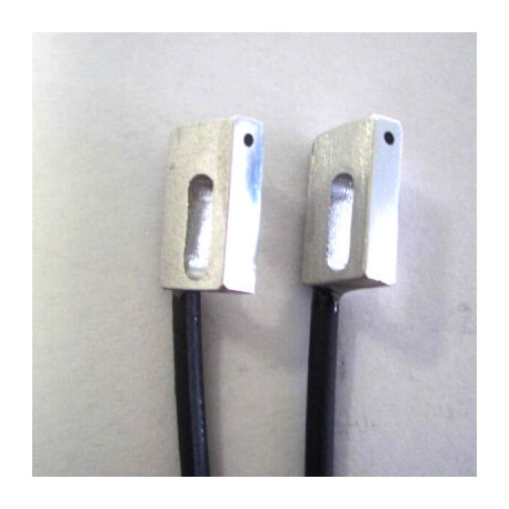 E32-ET15YR-1 2M E32 9414C E32ET15YR12MBYOMN OMRON Fiber optic sensor head, through-beam, square, side-view, ..