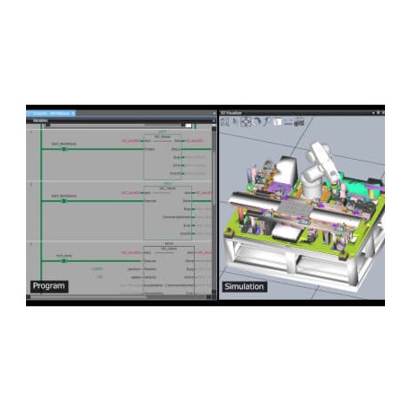 SYSMAC-SA450L-64 NXSS0042F SYSMACSA450L64 OMRON Licence pour 50 utilisateurs de Sysmac Studio 3D Simulation ..