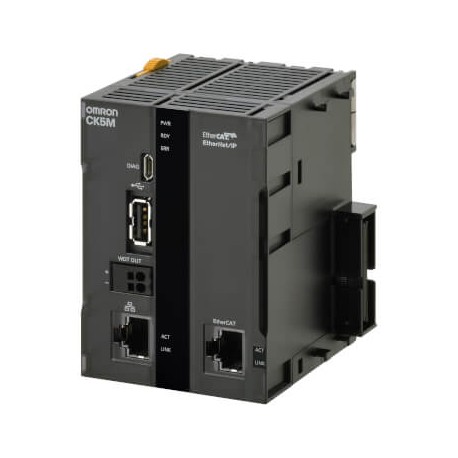 CK5M-CPU141 CK5M0002A CK5MCPU141 OMRON CK5M Quad Core 1040 CPU, 2 Go de RAM, 4 Go de Flash, 32 axes EtherCAT..