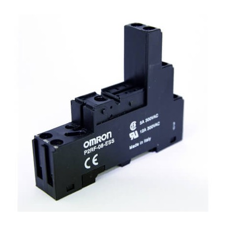 P2RF-08-ESS P2R 9006R P2RF08ESS,1 OMRON G2RS socket, 2-pole, DIN-rail/surface-mounting, screw (box type)