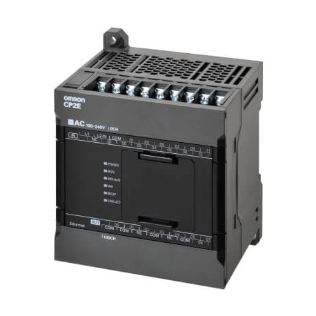 CP2E-N20DT1-D CP2W0022E CP2EN20DT1D OMRON CP2E series compact PLC Network type 12 DI, 8DO PNP output Power s..