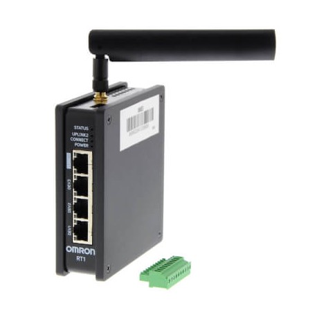 RT100-4GM3010-G RT1 1002F OMRON SiteManager 4G Global de la serie RT1, 10 agentes de dispositivo, 3 puertos ..