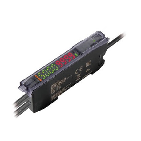 E3X-MZV51 2M E3X 2017B OMRON Fiber amplifier, twin digital display, smart tuning, PNP, double output, double..