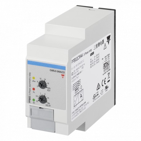 PPB02CM44 CARLO GAVAZZI Signal de sortie: 1 relais, Points de consigne: 1, adjustable, Variable controlee: C..