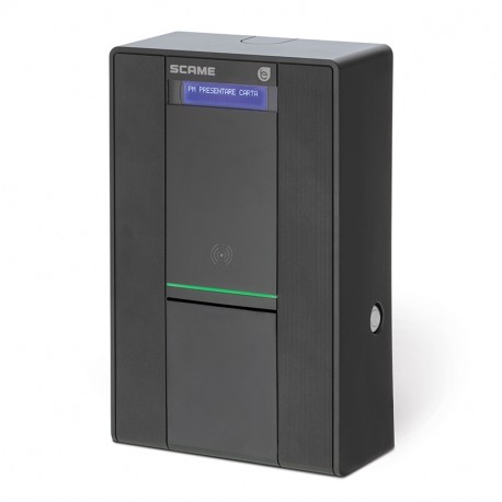 205.W85-D SCAME WALLBOX BE-W2 T2 22kW LCD MID RUT