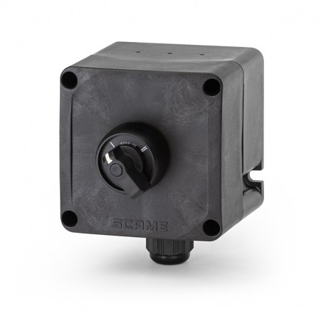 593.111-1SE2 SCAME WALLBOX IP66 95x95x80mm