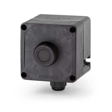 593.111-1PBK SCAME WALL BOX IP66 95x95x80mm