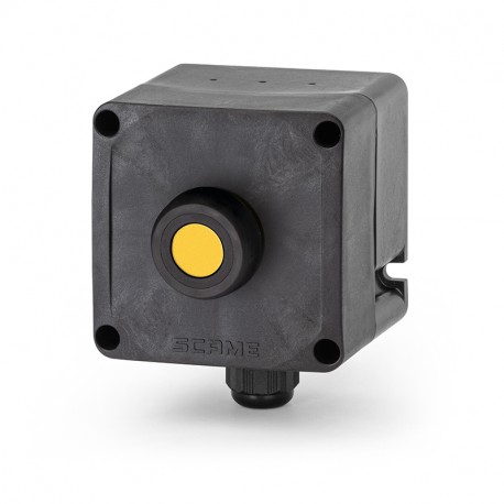 593.111-1PBY SCAME BOÎTE MURALE IP66 95x95x80mm