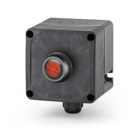 593.111-1PLRO SCAME WALL BOX IP66 95x95x80mm