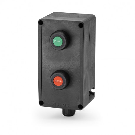 593.321-5SS SCAME BOÎTE MURALE IP66 95x180x82mm