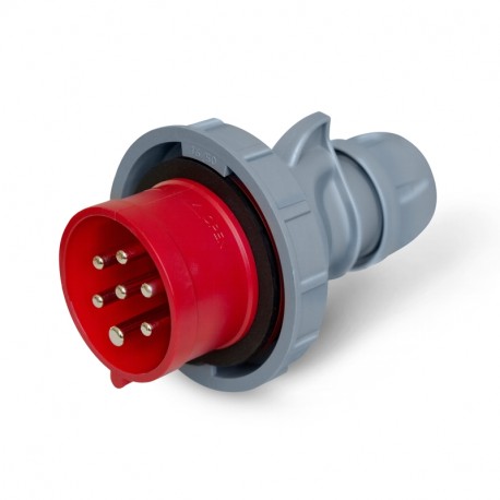 218.3235-7 SCAME BROCHE D’ANTENNE 32A 6P+T 9h IP66/IP67