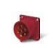 243.1695-7 SCAME BUILT-IN BASE 16A 6P+T 9h IP44