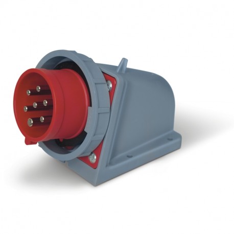 245.3295-7 SCAME BASE CONNETTORE A PARETE 32A 6P+T 9h