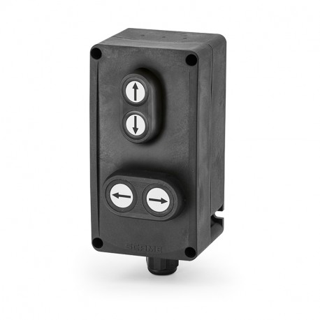 593.321-5UDLR SCAME BOÎTE MURALE IP66 95x180x82mm
