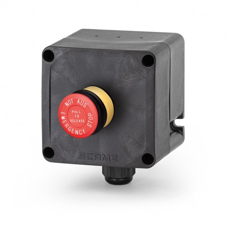593.111-1ES SCAME WALL BOX IP66 95x95x80mm