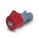 313.1645-7 SCAME RALLONGE 16A 6P+T 9h IP44 200-250V