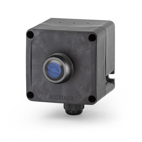 593.111-1PLBC SCAME BOÎTE MURALE IP66 95x95x80mm