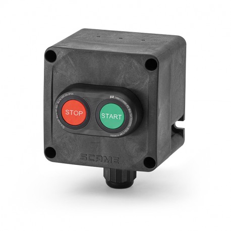 593.111-1SS SCAME WALL BOX IP66 95x95x80mm