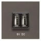 2CLA228500N1801 N2285 AN NIESSEN N2285 un caricatore 2xUSB 2M