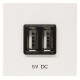 2CLA228500N1101 N2285 BL NIESSEN N2285 BL caricatore 2xUSB 2M