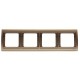 2CLA847410A1101 8474.1 CS NIESSEN 8474,1 CS Rahmen 4G horizontal