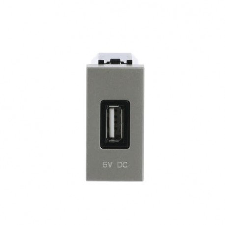 2CLA218520N1901 N2185.2 CV NIESSEN Prise chargeur USB 1M 2A/5V hp