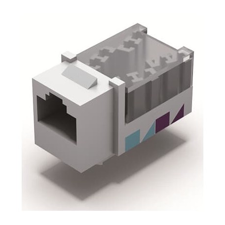 2CLA204600T1001 T2046 NIESSEN Conector Keystone RJ45 Cat6 hembra