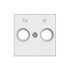 2CLA855000A4101 8550 BB NIESSEN Couvercle tv/R BB socket
