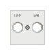 2CLA855010A4101 8550.1 BB NIESSEN Abdecksteckdose TV+R/SAT BB