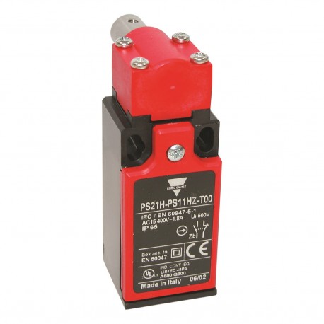 PS21H-MS11HZ-T00 CARLO GAVAZZI interruptor de limite de segurança eletromecânico eixo giratório de aço galva..