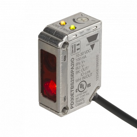 PD30ETBS25BPA2IO CARLO GAVAZZI Photocell PointSpot IO-Link Soppressione dello sfondo