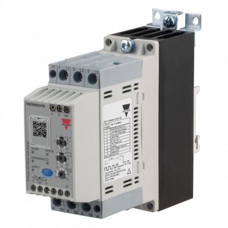 RSGT6025FFV10C CARLO GAVAZZI Three-phase starters, General use. 3 phases 45 mm box with Modbus communication