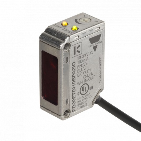 PD30ETDI10BPA2IO CARLO GAVAZZI Cellule photoélectrique à réflexion directe IO-Link